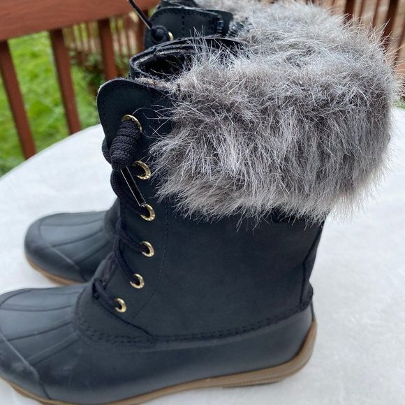 SPERRY Women 86762 Mid-Tall Syren Duck Boots  - NEW NWOB - Picture 4 of 10